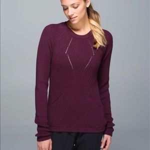 Lululemon The Sweater the Better : Maroon